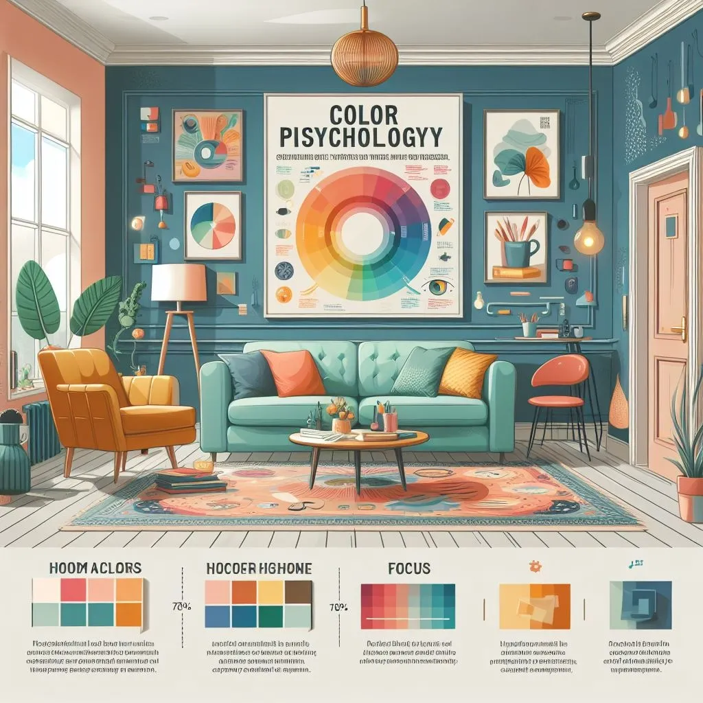 2024 İç Mimarlık Tasarımında Kullanılan Renkler ve Psikolojideki Etkisi